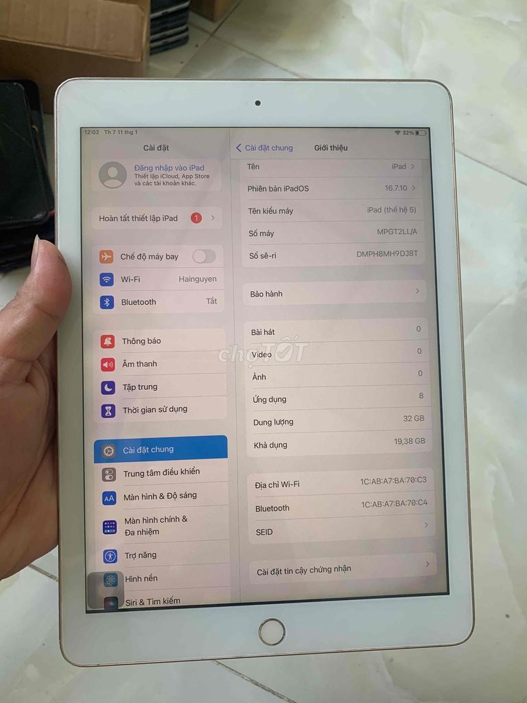 ipad gen 5 32gb