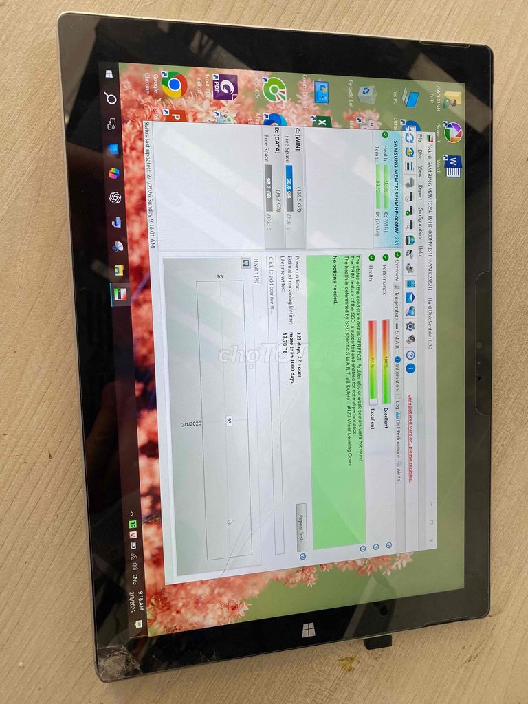 Surface Pro 3 i5 8GB/256GB. Mua bán Máy tính bảng tại Thành phố Vũng Tàu Bà Rịa - Vũng Tàu được đăng bởi Băp hình 1