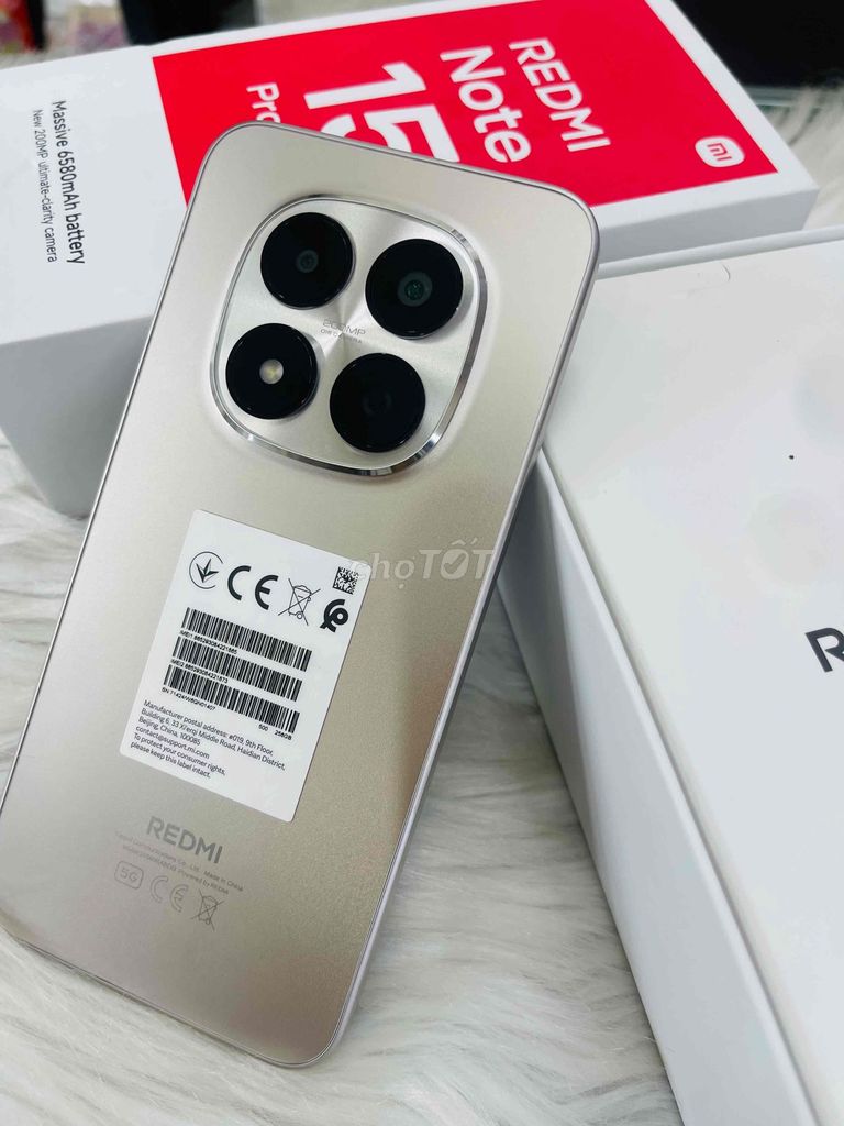 Xiaomi Redmi Note 15 Pro 5G 8GB/256GB Vàng. Mua bán Điện thoại tại Quận Liên Chiểu Đà Nẵng được đăng bởi phượng hình 1