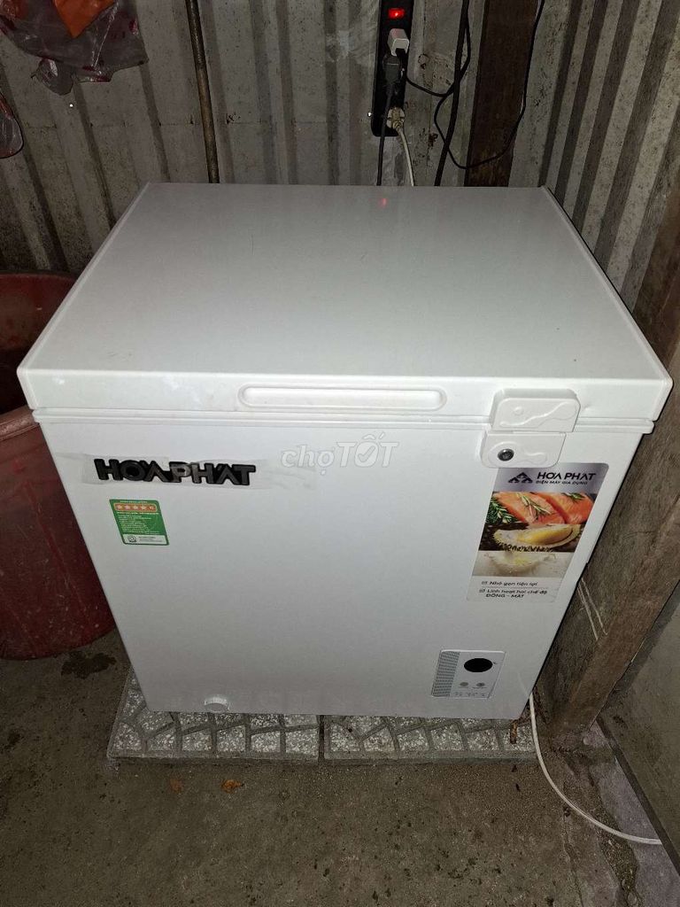 Tủ đông Hòa Phát 66 lít Trắng Đã sử dụng. Mua bán Tủ lạnh tại Quận Sơn Trà Đà Nẵng được đăng bởi Nhàn Nguyễn Thanh hình 1