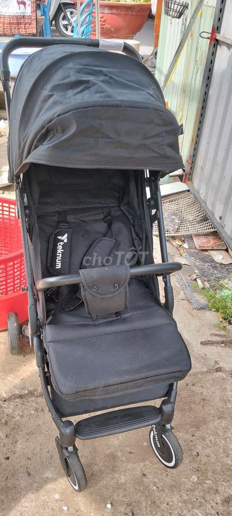 Xe đẩy Teknum đen. Mua bán Mẹ và bé tại Quận Sơn Trà Đà Nẵng được đăng bởi tôm tít tồ hình 1