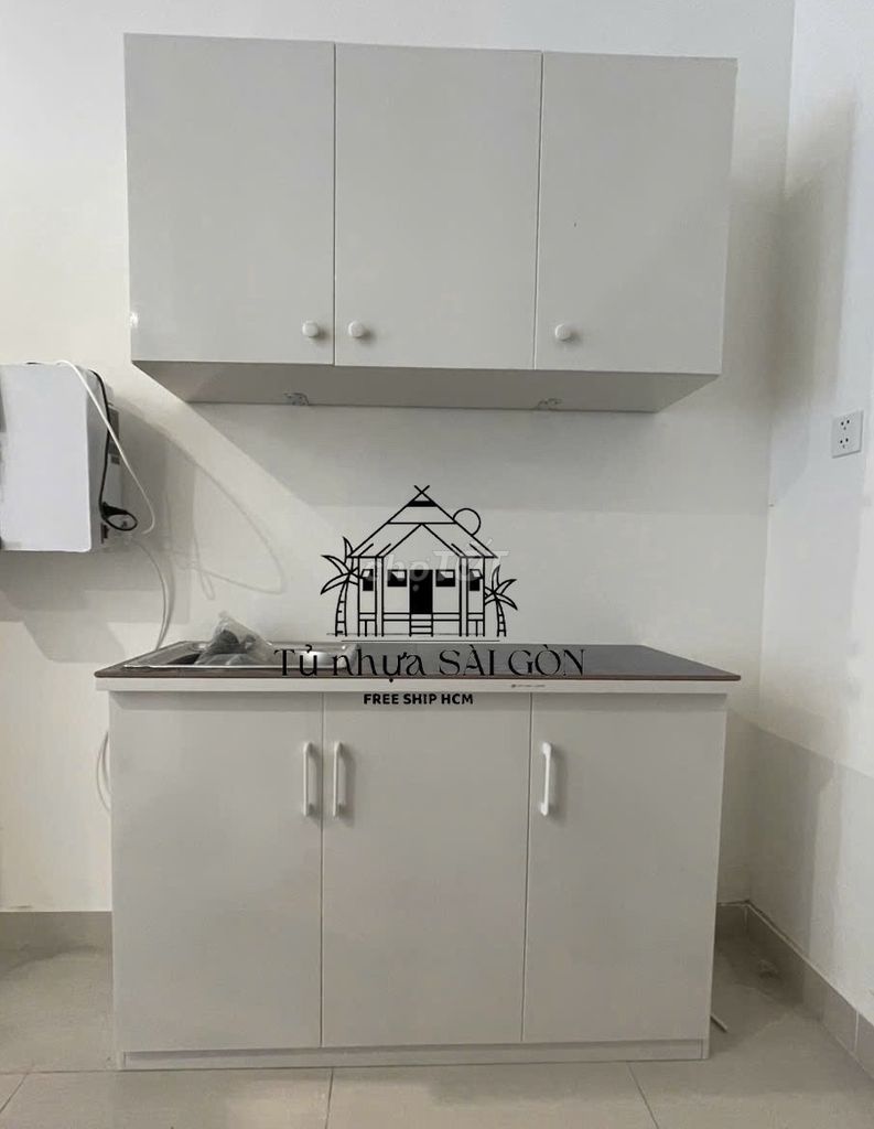 Tủ bếp Nhựa Đài Loan Tủ bếp Tủ bếp . Mua bán Tủ, kệ gia đình tại Thị xã Bến Cát Bình Dương được đăng bởi Cửa Hàng Nội Thất hình 1
