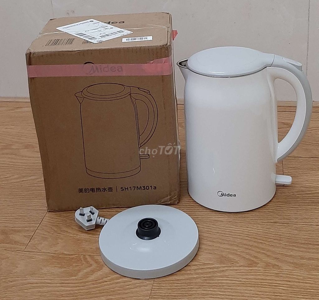 Ấm siêu tốc Midea SH17M301a Trắng. Mua bán Bếp, lò, đồ điện nhà bếp tại Huyện Thanh Trì Hà Nội được đăng bởi Nguyễn Thị Hạnh hình 1