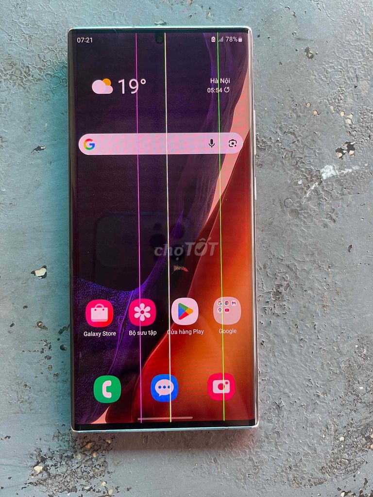 Samsung Note 20 Ultra 256GB Trắng. Mua bán Điện thoại tại Huyện Diễn Châu Nghệ An được đăng bởi Long Lam hình 1