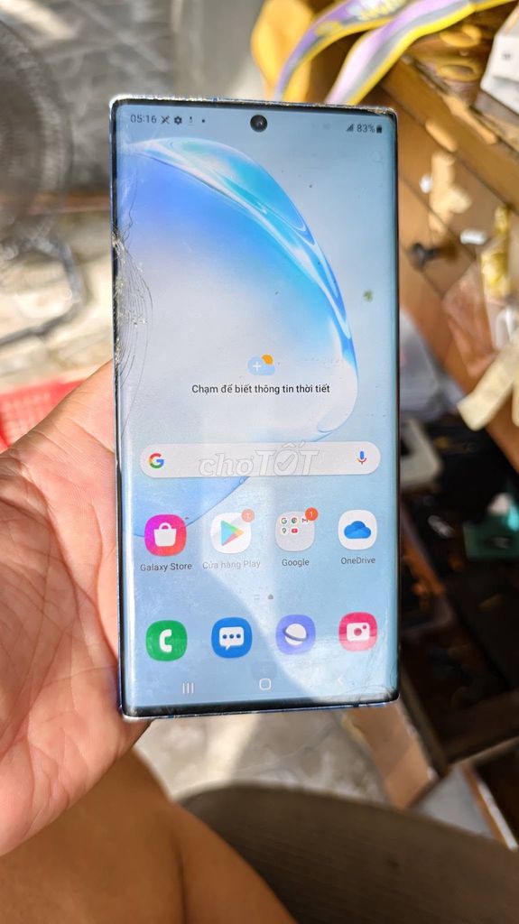 Samsung Note 10 Plus Xanh Màn hình lỗi. Mua bán Điện thoại tại Quận 1 Tp Hồ Chí Minh được đăng bởi Hội Đồ Điện Tử hình 1