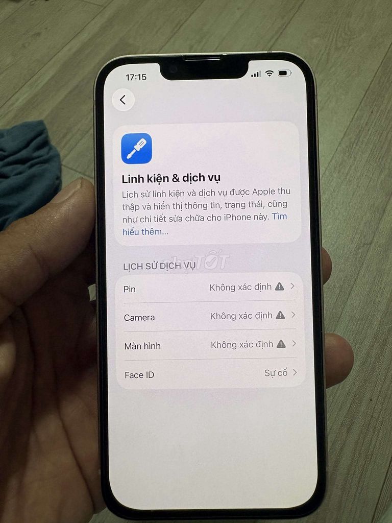 iPhone 13 lỗi Camera, Face ID. Mua bán Điện thoại tại Quận 12 Tp Hồ Chí Minh được đăng bởi nguyễn trung kiên hình 1