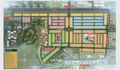 Khu đô thị phức hợp - cảnh quan Cát Tường Phú Hưng