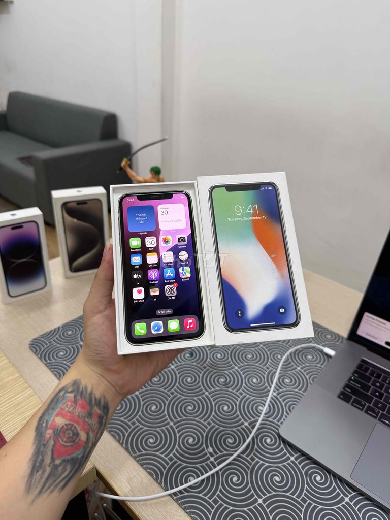 iPhone Xs QTE 64G Máy Zin Chất Nguyên Bản Full CN. Mua bán Điện thoại tại Quận Đống Đa Hà Nội được đăng bởi Hà Nội Mobile Bao Duyệt Nợ Xấu hình 1