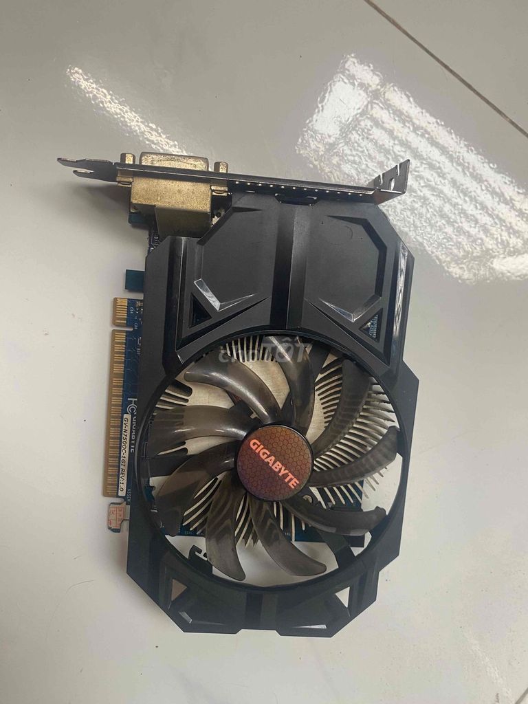 Card đồ họa Gigabyte Nvidia 750 OC 1GB DDR5. Mua bán Linh kiện (RAM, Card...) tại Quận Bình Thuỷ Cần Thơ được đăng bởi Đăng hình 1