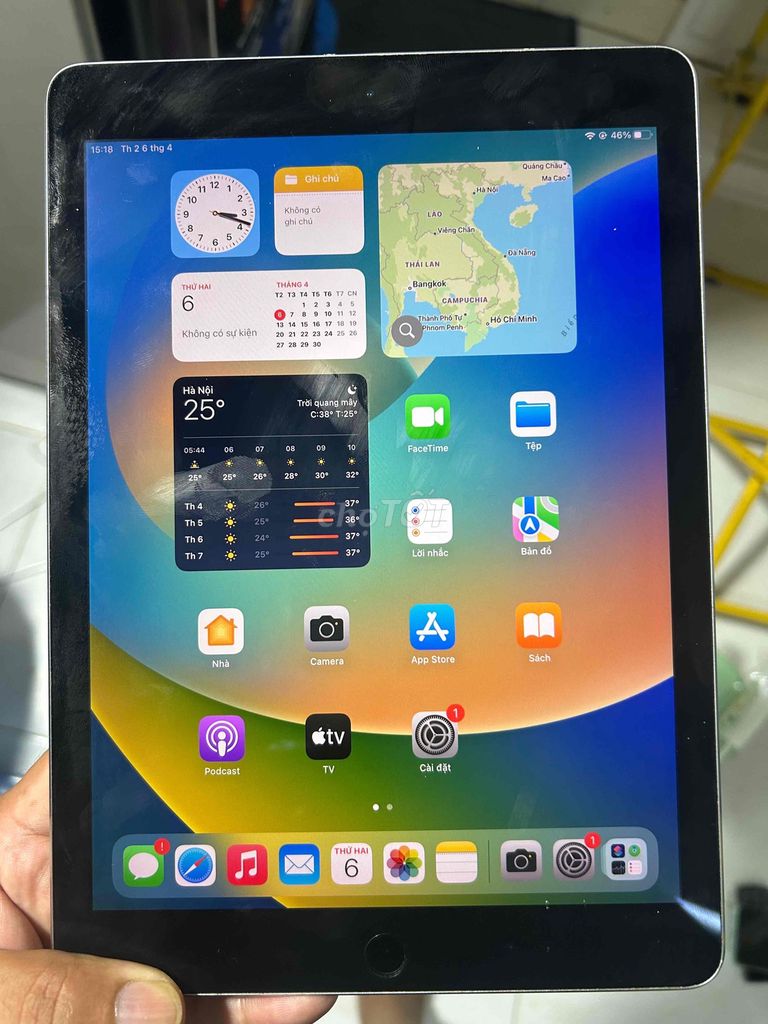 Apple iPad Pro 9.7 inch zin đẹp. Mua bán Máy tính bảng tại Quận Bình Tân Tp Hồ Chí Minh được đăng bởi uy tín hình 1