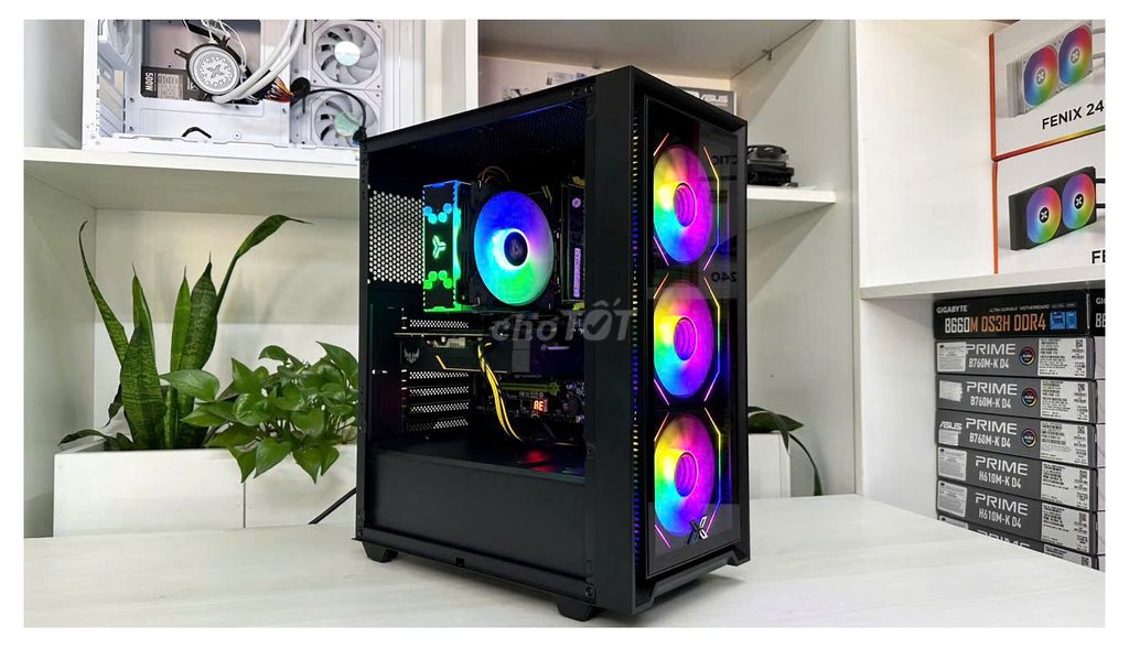 THÙNG PC ĐỒ HỌA MẠNH MẼ I5 12400F GTX-1650 TRẢ GÓP