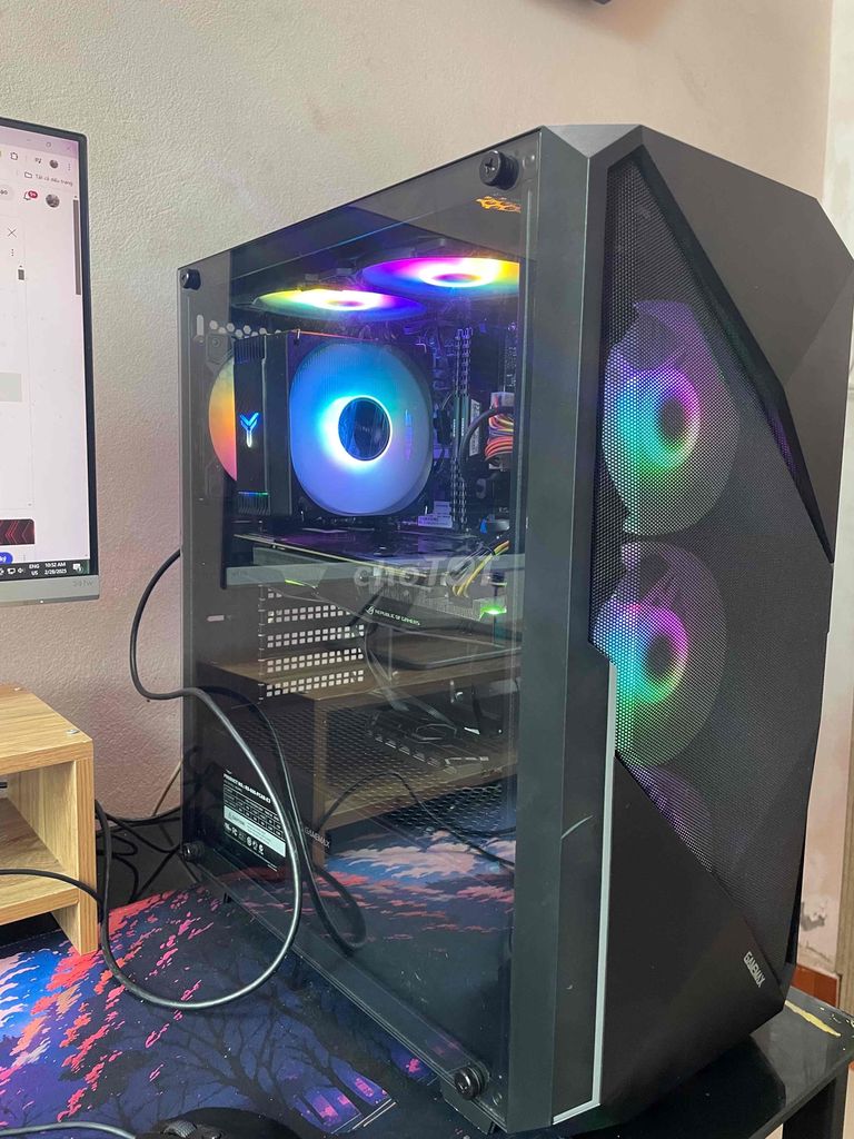 Nâng cấp dư vỏ 6fan rgb Hỗ trợ thay