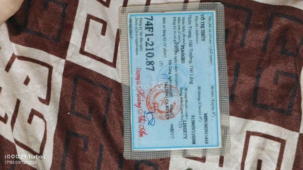 Piaggio Liberty 2017 màu Đen. Mua bán Xe máy tại Quận Thanh Khê Đà Nẵng được đăng bởi Lâm Sơn Võ hình 4