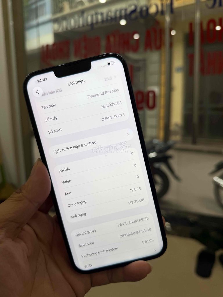 Apple iPhone 13 Pro Max 128GB Xám. Mua bán Điện thoại tại Quận Đống Đa Hà Nội được đăng bởi Ng Hoang Anh hình 1