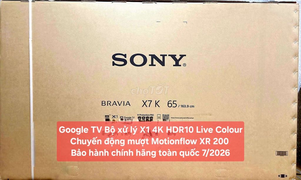 TV 4K Sony 65X75K 65in 4K Google TV BảoHành 7/2026. Mua bán Tivi, Âm thanh tại Quận 8 Tp Hồ Chí Minh được đăng bởi Nguyen nguyen hình 2
