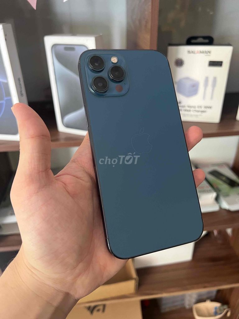 iPhone 12 Pro Max 128GB Xanh Mỹ. Mua bán Điện thoại tại Quận Ninh Kiều Cần Thơ được đăng bởi Lê Trí Dũng hình 1