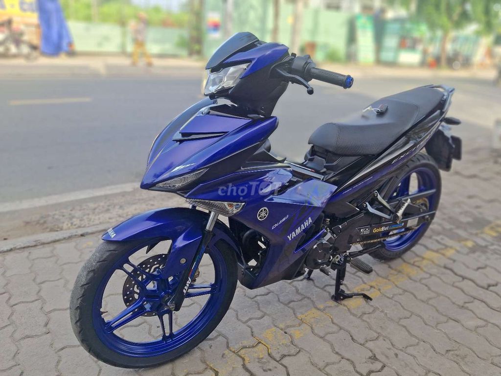 Yamaha Exciter 150 2018 сине-черный механическая коробка