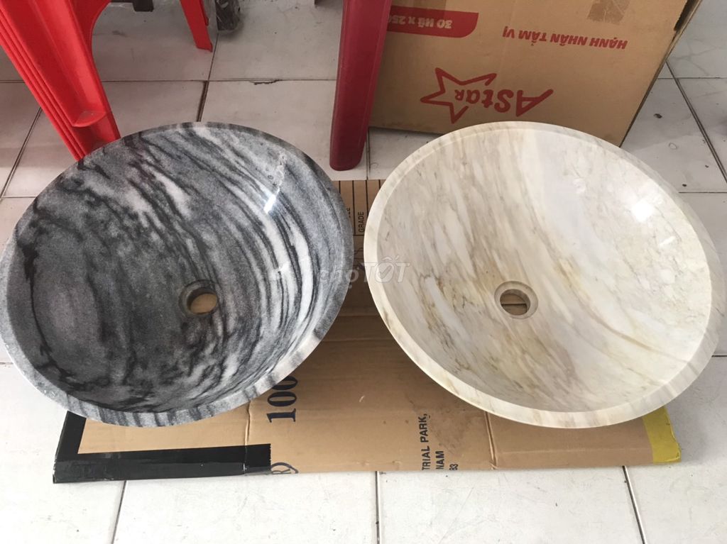 LAVABO Đá tự nhiên, NEW bán nhanh 600k/cái. Mua bán Thiết bị vệ sinh, nhà tắm tại Quận Bình Thạnh Tp Hồ Chí Minh được đăng bởi NỘI THẤT VĂN PHÒNG TÍN PHÚC hình 1