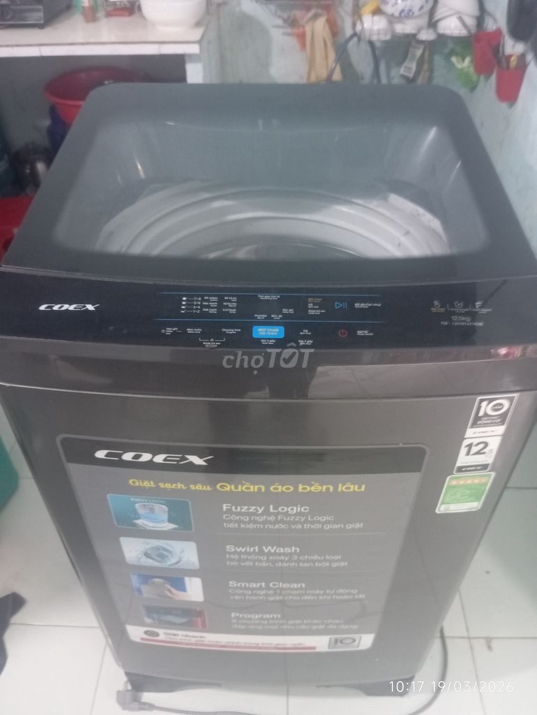 Máy giặt Coex 12.5kg Đen. Mua bán Máy giặt tại Huyện Hòa Vang Đà Nẵng được đăng bởi Kyoking hình 1