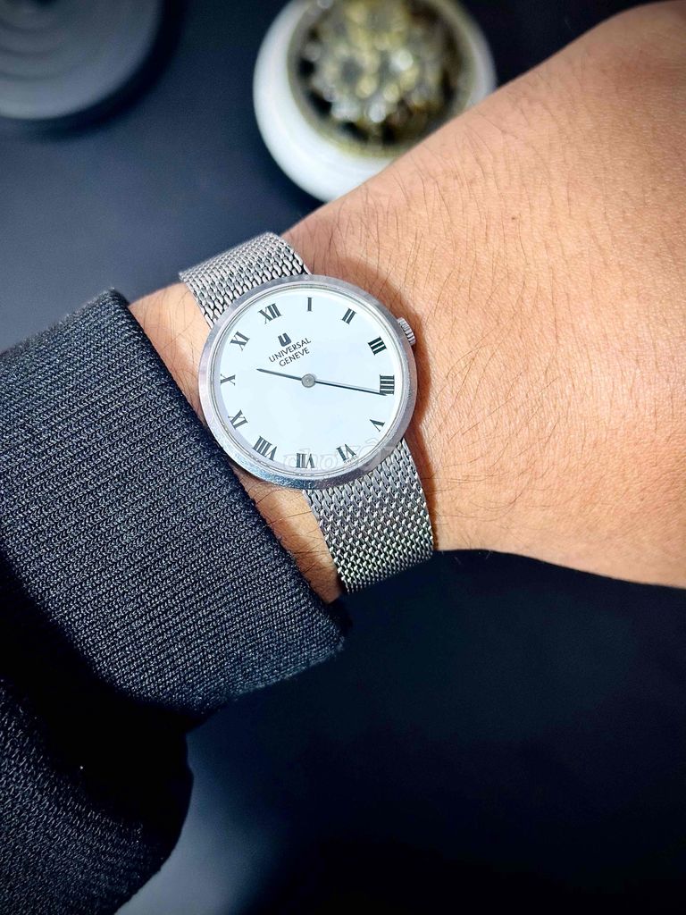 Đồng hồ Cơ Universal Geneve Nam Thép Bạc. Mua bán Đồng hồ tại Quận 11 Tp Hồ Chí Minh được đăng bởi Vương Swiss hình 1
