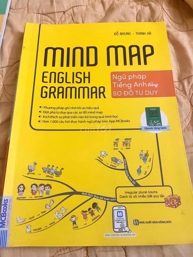 Sách Mind Map English Ngữ pháp. Mua bán Sách tại Quận Tây Hồ Hà Nội được đăng bởi Vinh hình 1