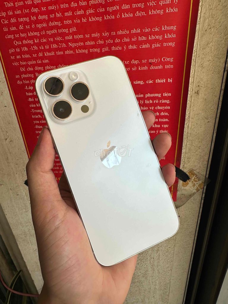 Apple iPhone 14 Pro Max 128GB Trắng. Mua bán Điện thoại tại Quận Hai Bà Trưng Hà Nội được đăng bởi Tuấn hình 1