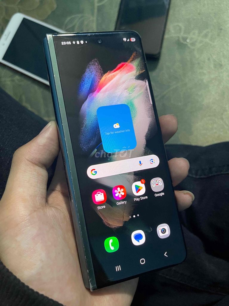 Samsung Galaxy Z Fold3 5G Đen Đã sử dụng. Mua bán Điện thoại tại Huyện Hóc Môn Tp Hồ Chí Minh được đăng bởi Hkhang hình 1