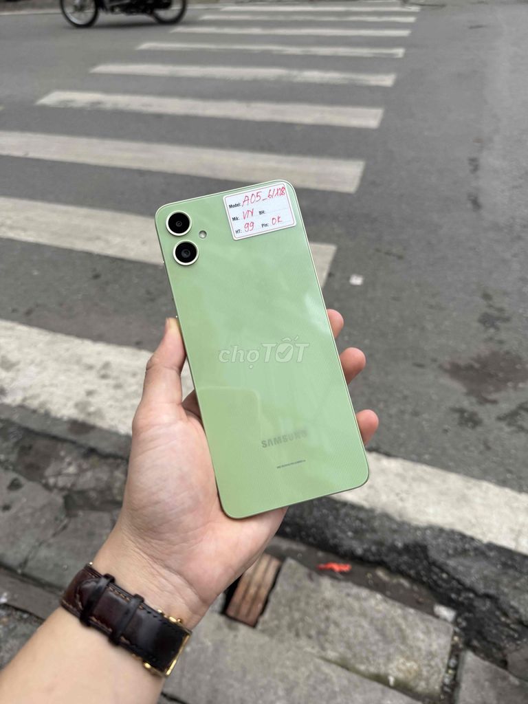 Samsung A05 6GB/128GB Xanh VN/A. Mua bán Điện thoại tại Quận Đống Đa Hà Nội được đăng bởi Lâm Bảo Tuyên hình 1