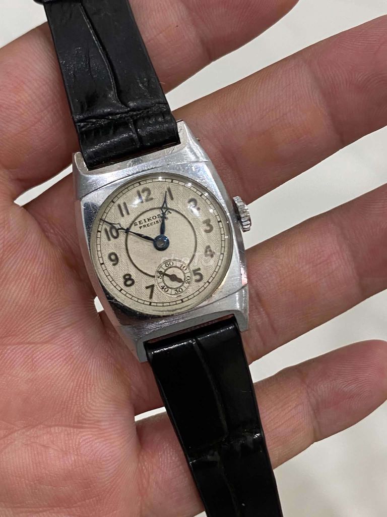 Đồng hồ Seikosha Precision Thép Bạc 1930s. Mua bán Đồ sưu tầm, đồ cổ tại Quận 6 Tp Hồ Chí Minh được đăng bởi Triều hình 1