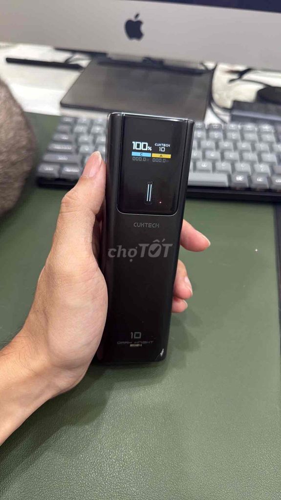 Sạc dự phòng Cuktech PB10 Đen Như mới. Mua bán Phụ kiện (Màn hình, Chuột...) tại Thành phố Bến Tre Bến Tre được đăng bởi Hữu Thiện hình 1