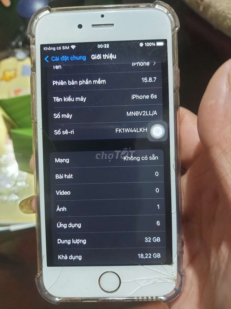 Apple iPhone 6s 32GB Vàng hồng. Mua bán Điện thoại tại Huyện Yên Lạc Vĩnh Phúc được đăng bởi trần diệu nhi hình 1
