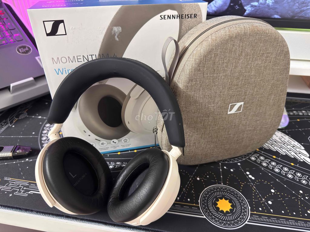 Sennheiser Momentum 4 Fullbox và phụ kiện. Mua bán Tivi, Âm thanh tại Quận 7 Tp Hồ Chí Minh được đăng bởi Nguyễn Lưu An Khang hình 1