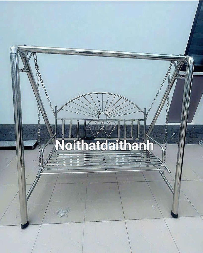 Xích đu chữ A-inox 201 sáng bóng-giao hàng HCM. Mua bán Nội thất, đồ gia dụng khác tại Quận Tân Phú Tp Hồ Chí Minh được đăng bởi Nội thất đại thành hình 1