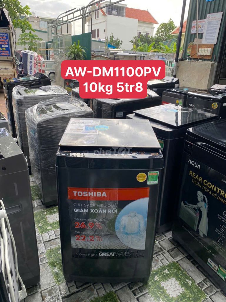 Máy giặt Toshiba Inverter 10 kg AW-DM1100PV