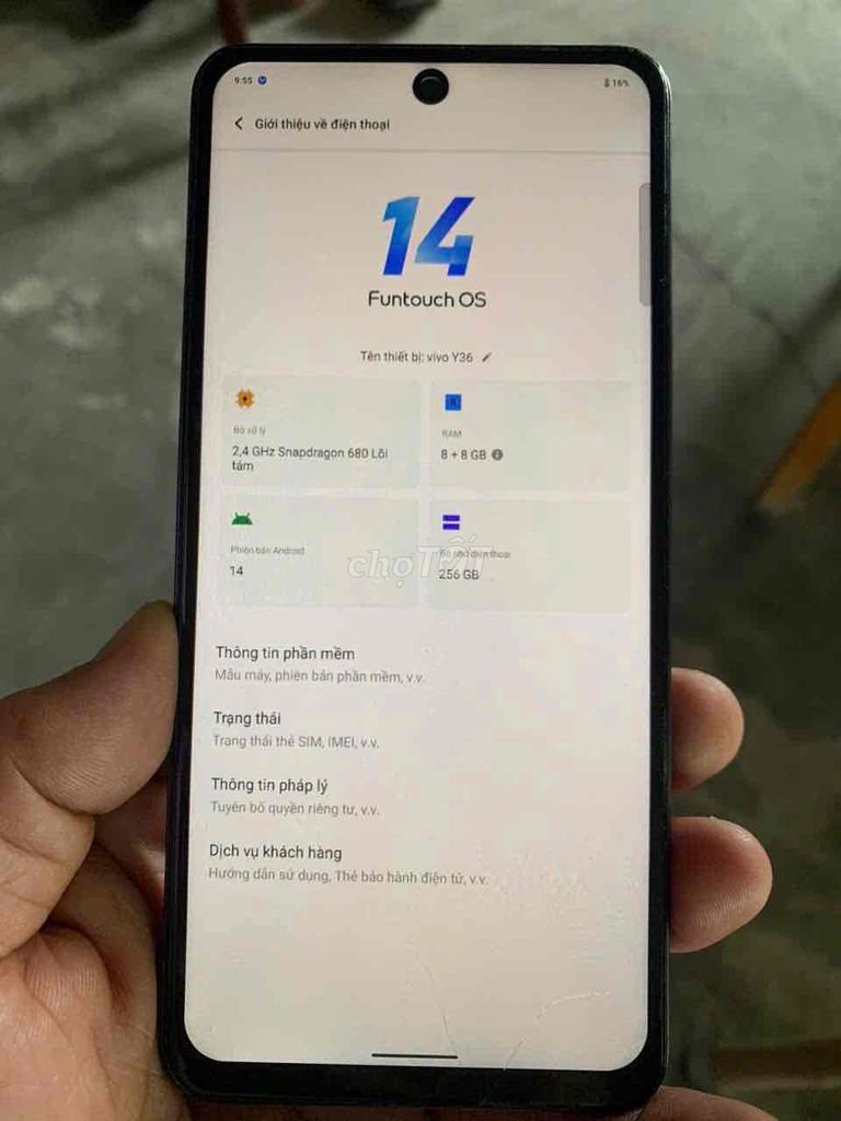 Bán Điện thoại Vivo Y36