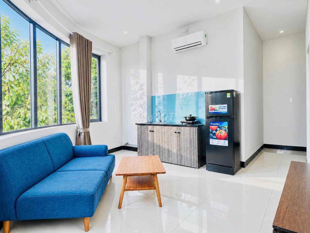 Bright furnished 1-bedroom apartment in Nam Việt Á — photo 8