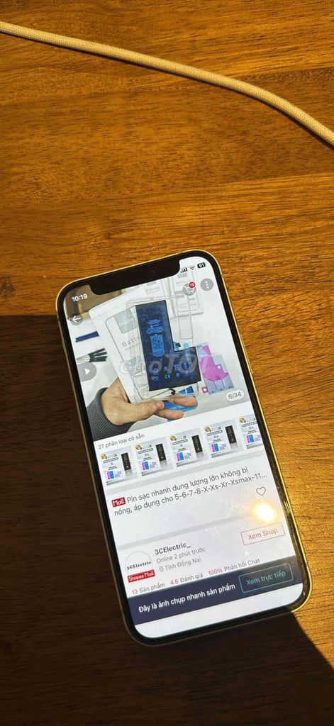 Pin iPhone XS Dung lượng cao Sạc nhanh. Mua bán Phụ kiện (Màn hình, Chuột...) tại Quận Hoàn Kiếm Hà Nội được đăng bởi 58 Khuất Duy Thản hình 1