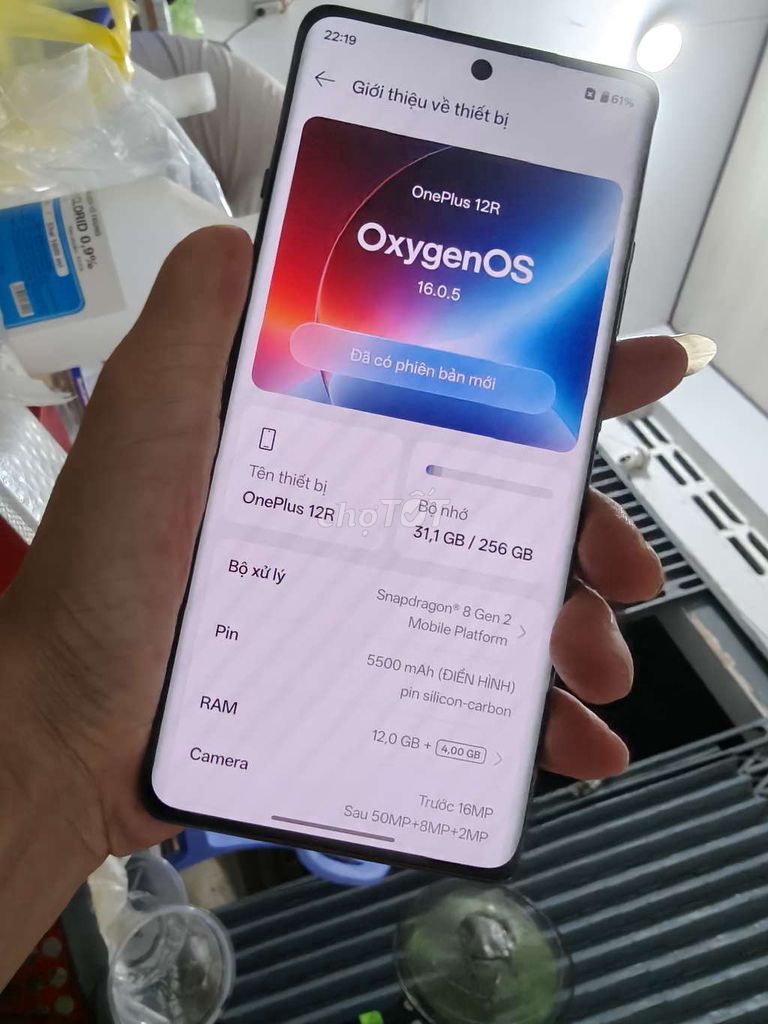 OnePlus ACE 3 256GB Đen Snapdragon 8 Gen 2. Mua bán Điện thoại tại Thành phố Bến Tre Bến Tre được đăng bởi Từ Tuấn Bến Tre hình 1