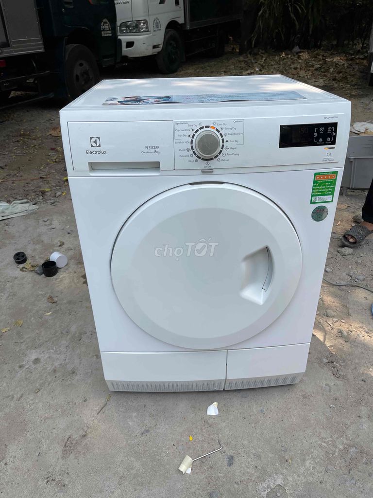 Máy sấy Electrolux 8kg inverter cảm ứng 98%