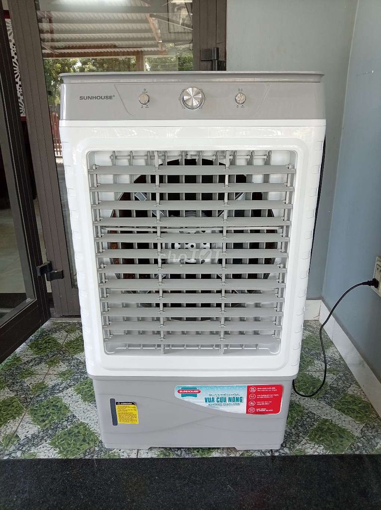 Quạt điều hòa Sunhouse 60 lít Trắng, Xám Mới. Mua bán Quạt tại Quận Cẩm Lệ Đà Nẵng được đăng bởi Trà My hình 1