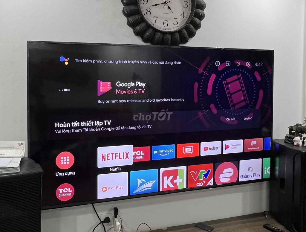 Tivi TCL 75 inch 4K mã 75P618. Mua bán Tivi, Âm thanh tại Quận Hà Đông Hà Nội được đăng bởi Phan Hùng hình 1