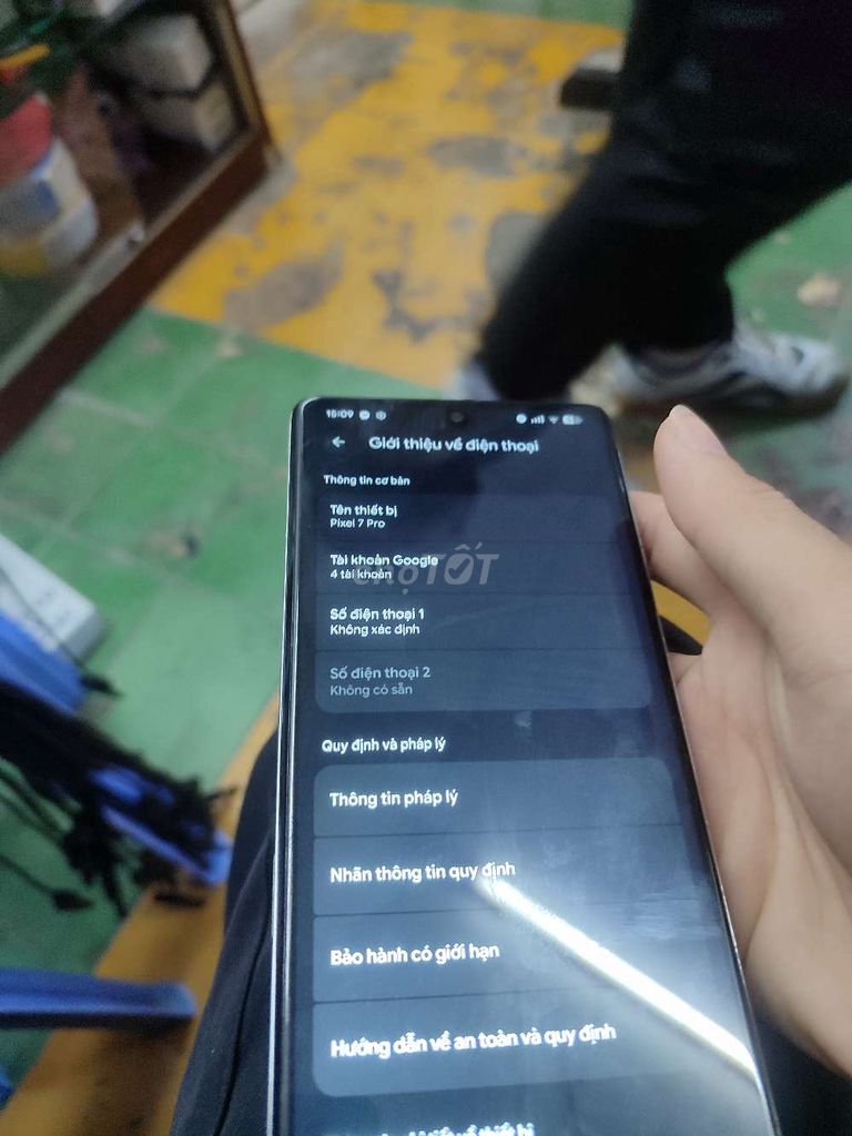 Google Pixel 7 Pro Trắng. Mua bán Điện thoại tại Huyện Bình Chánh Tp Hồ Chí Minh được đăng bởi Võ Gia Bảo hình 1