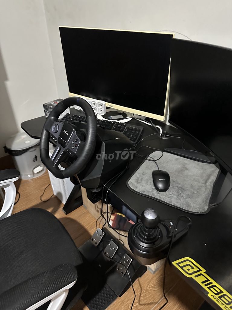 Vô lăng chơi game PXN V9 gen 2 Đen. Mua bán Thiết bị chơi game tại Quận 12 Tp Hồ Chí Minh được đăng bởi Thiện hình 1