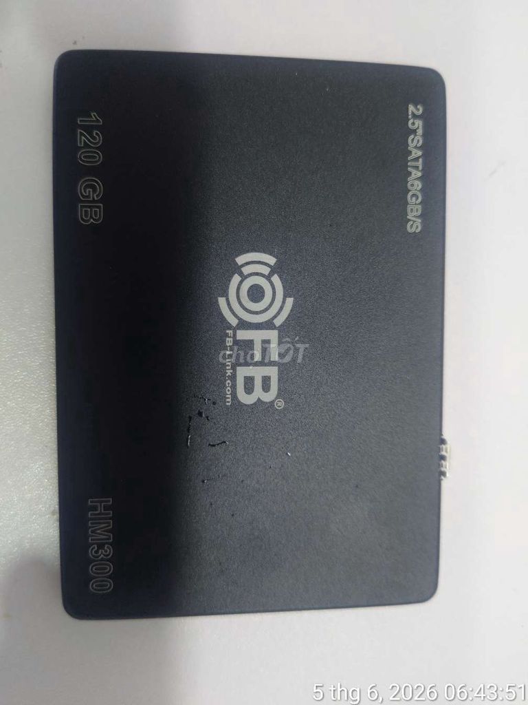 Ổ cứng SSD FB-LINK HM300 120GB. Mua bán Linh kiện (RAM, Card...) tại Huyện Đức Hòa Long An được đăng bởi Trần Trọng Phú hình 1