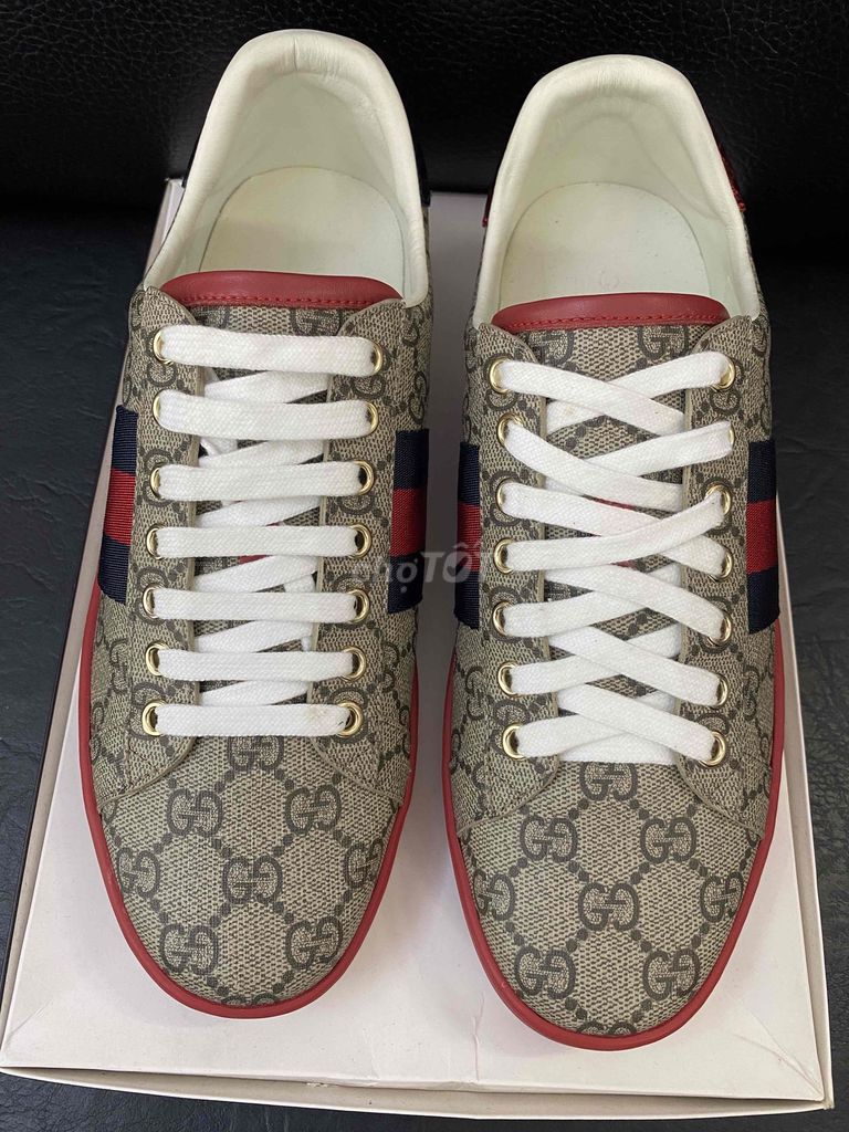 Giày thể thao Gucci Nâu Đỏ Xanh 39-40 Trên 95%. Mua bán Giày dép tại Quận 3 Tp Hồ Chí Minh được đăng bởi Đôsihiệu hình 1