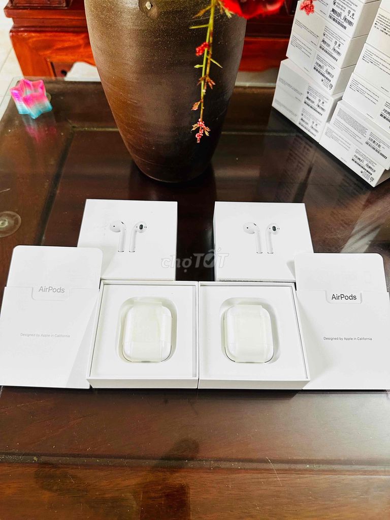 Tai nghe Apple AirPods 1 Trắng Đã qua sử dụng. Mua bán Tivi, Âm thanh tại Huyện Hiệp Hòa Bắc Giang được đăng bởi Hương Phạm hình 1