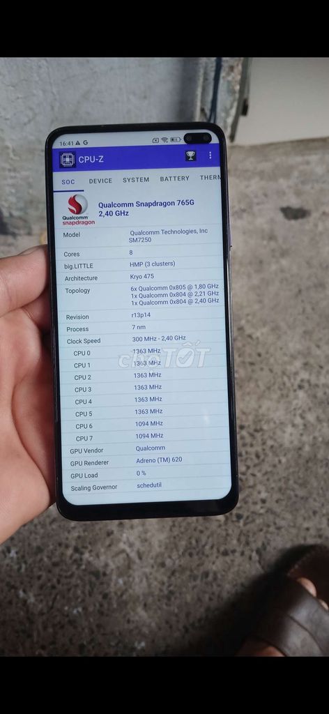 Xiaomi Redmi K30 5G 128GB Tím. Mua bán Điện thoại tại Quận 12 Tp Hồ Chí Minh được đăng bởi anh khang  hình 1