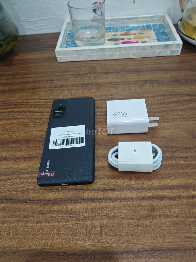 Xiaomi Civi 5G Đen 12/256 sạc 67w có ship COD. Mua bán Điện thoại tại Quận Hoàng Mai Hà Nội được đăng bởi Trần Ngọc Hiếu hình 1