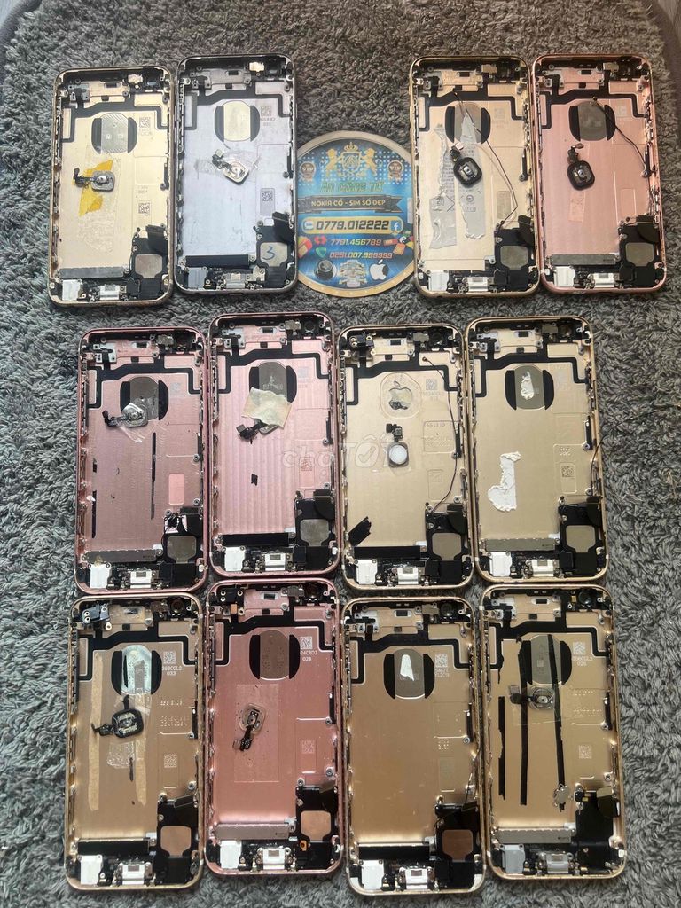 12 cụm vỏ 6s đủ cáp + phím home - ko main. Mua bán Điện thoại tại Quận Bình Thạnh Tp Hồ Chí Minh được đăng bởi Trùm Nokia Cổ SG hình 1