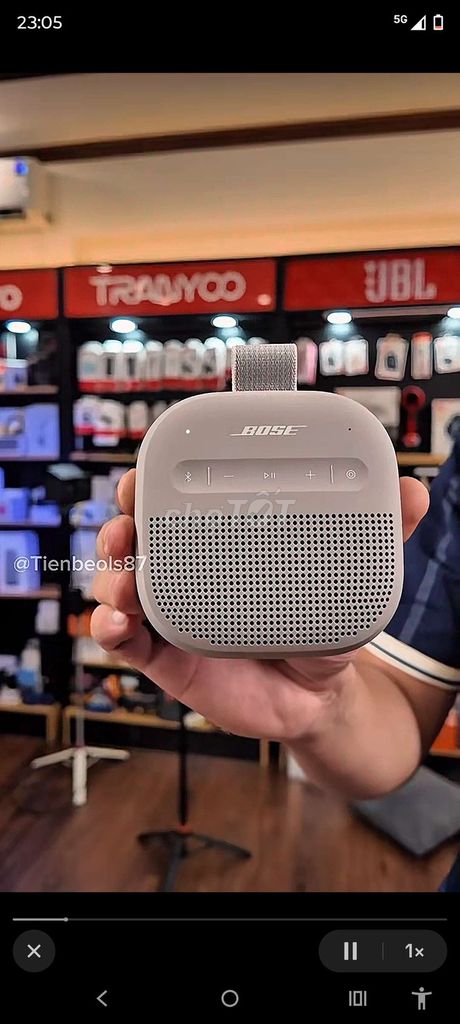 Loa Bose SoundLink Micro Thế hệ 2 Xám. Mua bán Tivi, Âm thanh tại Thành phố Thủ Dầu Một Bình Dương được đăng bởi Haidang Phan hình 1